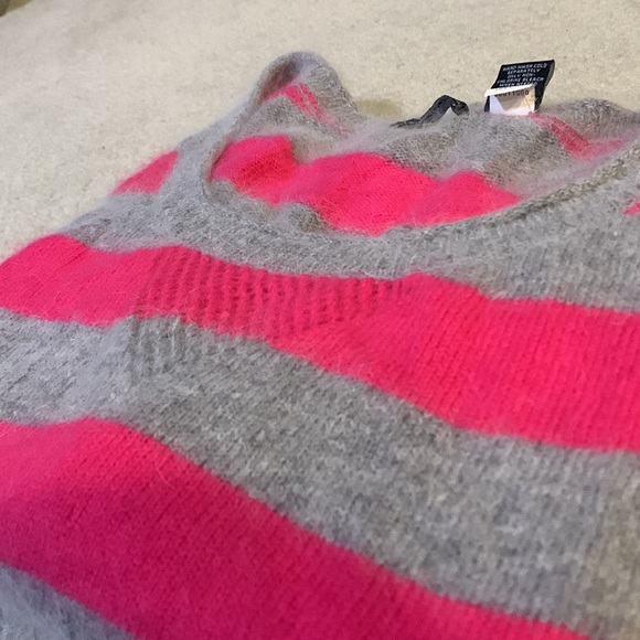 Super soft pink striped sweater - XS - Picture 5 of 5